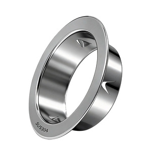 Hefengxing Stainless Steel Decorative Cover 304 Air Conditioner Hole Plug Protective Cover Natural Gas Pipe Concealer - Product Image 1
