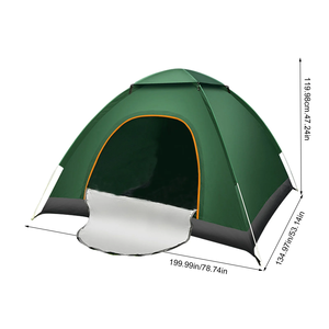 Équipement <span class=keywords><strong>de</strong></span> <span class=keywords><strong>camping</strong></span> Randonnée Plage Pliable Automatique Popup Tente <span class=keywords><strong>de</strong></span> <span class=keywords><strong>camping</strong></span> imperméable instantanée Tente familiale portable <span class=keywords><strong>pour</strong></span> 1 à 4 personnes - Product Image 1