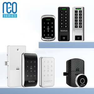 Poignée de porte numérique Ttlock arabe, caméra électrique, empreinte digitale, hôtel, serrure de porte intelligente en bois, extérieure, intelligente avec caméra - Product Image 5