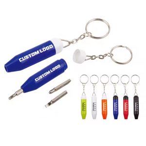 Juego de Destornilladores de Llavero Mini, Herramientas Pequeñas Compactas y Portátiles para Uso Diario, Ideales para Reparaciones de Bricolaje y Viajes - Product Image 1