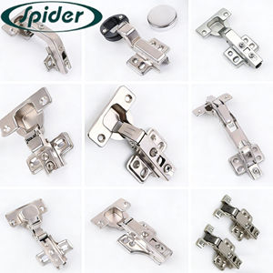 Engsel Tersembunyi Hidrolik Baja Anti Karat Modern Harga Terjangkau untuk Perlengkapan Furnitur Dapur, Ruang Tamu & Kamar Tidur - Product Image 2