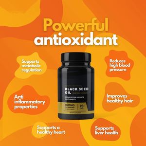 ผงซอฟต์เจลสำหรับวัยรุ่นไม่ใช่สำหรับสตรีมีครรภ์แคปซูลน้ำมันเมล็ดยี่หร่าสีดำเม็ดเย็นฮาลาล - Product Image 5