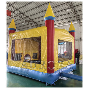 Les sorties dans l'espace de la ville d'amusement de maison de rebond gonflable commerciale de haute qualité pour les tout-petits incluent le ventilateur et les accessoires de réparation - Product Image 3