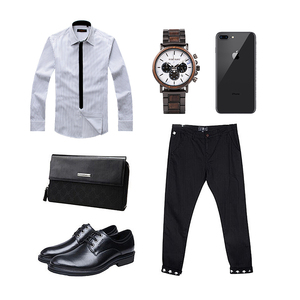 Consegna Rapida <span class=keywords><strong>Orologio</strong></span> di Lusso in Legno per <span class=keywords><strong>Uomo</strong></span> Cronografo al Quarzo alla Moda con Funzioni Personalizzate in <span class=keywords><strong>Elegante</strong></span> Confezione Regalo in Legno - Product Image 6