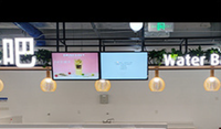 Montage mural VESA personnalisé 27 pouces HD moniteur lcd extérieur industriel VGA moniteur à écran tactile capacitif