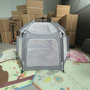 एक-बटन त्वरित कपड़े खोलने वाले बच्चों के खेल बाड़ टेंट इनडोर आउटडोर स्थापना-मुक्त तह - Product Image 2