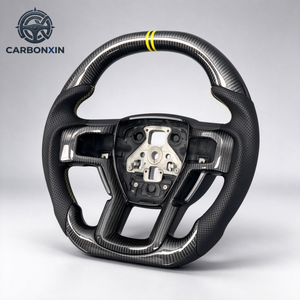Volante Deportivo Personalizado de Fibra de Carbono para Ford F-150, Modificación y Mejora del Volante para Autos de Carreras - Product Image 1