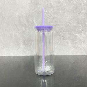 16Oz 20Oz Snow Globe Plastic Can With Pre-Drilled Hole and Silicone Plug - Product Image 4