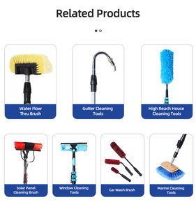 중국 제조 울로드 휠 브러시 세차 타이어 세척 및 청소 브러시 - Product Image 5