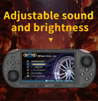 Consola de Juegos Portátil SF3000 de 4.5 Pulgadas con Pantalla IPS HD, 3000 Juegos Arcade Retro Integrados, 3000 mAh, Wi-Fi, 64 GB