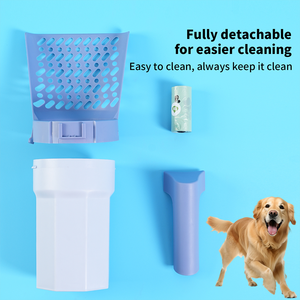 Wholesale OEM Multi Function Pet Litter <strong>Scoop</strong> Detachable PP <strong>Poop</strong> Shovel for Cats <strong>Dogs</strong> - Product Image 2