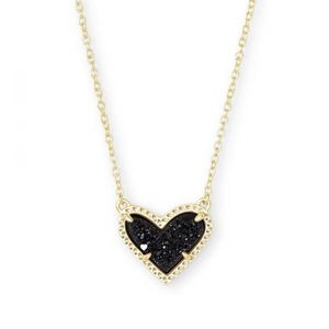 Collana Delicata con Cuore Rosa per Donne, Ciondolo <span class=keywords><strong>in</strong></span> Quarzo Rosa Placcato <span class=keywords><strong>Oro</strong></span>, Gioielli Minimalisti, <span class=keywords><strong>Ciondoli</strong></span> e Charm alla Moda - Product Image 4