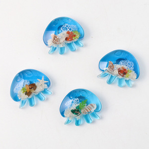 Étoiles de mer océaniques en résine polie, aimants de réfrigérateur créatifs, cadeaux de voyage en bord de mer, souvenirs de plage, coquillages, aquarium, océanarium, culturel - Product Image 4