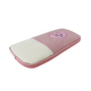 Trousse à crayons rose Kawaii style coréen, design animal uni personnalisé, fournitures scolaires en tissu et polyester pour enfants - Product Image 2