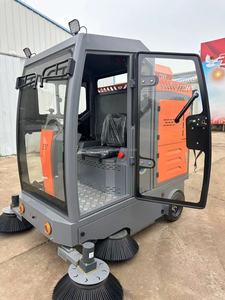 Горячая распродажа, новое состояние, 48 В, промышленная электрическая уборочная машина, машина для уборки на улице для уборки в городах - Product Image 3