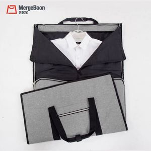 Free Sample Best <b>travel</b> Double use weekend <b>garment</b> Suit duffle <b>bag</b> suitcase combination RPET - Product Image 6
