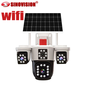 Cámara WiFi de Triple Lente 3MP OEM ODM Directo de Fábrica, Aplicación OKAM, <span class=keywords><strong>Seguimiento</strong></span> Humano con IA, Visión Nocturna a Todo Color, Bajo Precio - Product Image 1