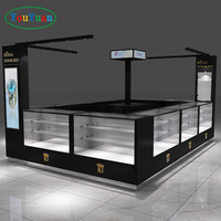 Kiosque à bijoux YOUYUAN pour la décoration de centres commerciaux, design de kiosque à bijoux en marbre, comptoir de magasin de bijoux, kiosque à bijoux