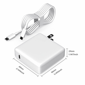 Nhà sản xuất 96W Loại C USB C máy tính xách tay sạc <span class=keywords><strong>Power</strong></span> <span class=keywords><strong>Adapter</strong></span> cho Apple <span class=keywords><strong>MacBook</strong></span> không khí <span class=keywords><strong>Pro</strong></span> OTP QC3.0 chức năng thông minh - Product Image 6