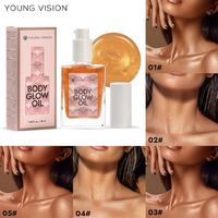 Nouvelle Tendance YOUNG VISION Liquide de Contouring Facial Éclaircissant Corporel 5 Couleurs 30ml Taille Standard Huile Illuminatrice Parfumée Sexy Plage