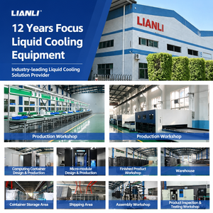 LIANLI 12KW Dry Cooler per Gestione Termica Sostenibile di Data Center, Kit di Raffreddamento <span class=keywords><strong>a</strong></span> <span class=keywords><strong>Liquido</strong></span> All-in-One per Server Aziendali - Product Image 5