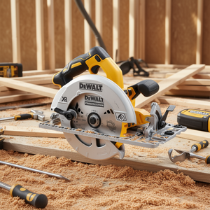 Sierra Circular DeWalt de 7 1/4 Pulgadas Inalámbrica XR, Herramienta de Construcción - Product Image 3