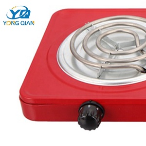 YONGQIAN 2000W Double <strong>Electric</strong> Stove 2 Burner Hot Plate <strong>Portable</strong> Countertop <strong>Cooker</strong> with Coil Heating Element - Product Image 2