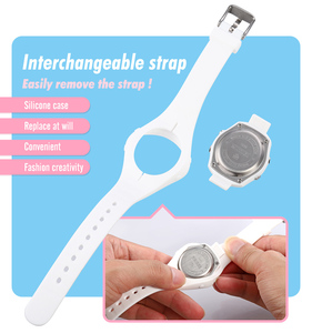 OEM Custom Kid 3-14 <span class=keywords><strong>Ans</strong></span> Led Digital <span class=keywords><strong>Montre</strong></span>-bracelet en silicone pour garçon <span class=keywords><strong>fille</strong></span> - Product Image 2