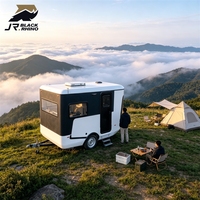 Caravane tout-terrain en aluminium, remorque de voyage, camping-car pour l'Australie, les États-Unis et l'Europe