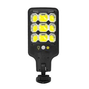 Solar Outdoor Wall Lamp <b>Led</b> 9 <b>Lights</b> Motion <b>Sensor</b> Waterproof For Garden Patio Deck - Product Image 1
