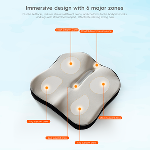 YUE RISE Respirant 360 °   Coussin ergonomique en forme de donut pour soulager les douleurs chroniques au coccyx, idéal pour les utilisateurs de fauteuils roulants, de bureaux et de chaises rigides - Product Image 2