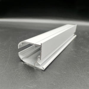 Accesorios para persianas romanas Pista de cortina de metal para el hogar para persianas enrollables y persianas Patrón horizontal Técnica simple - Product Image 5