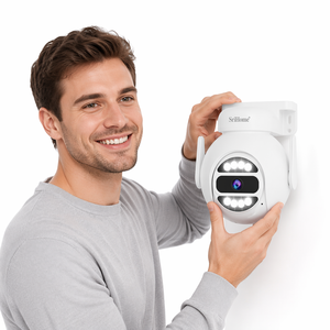 <span class=keywords><strong>SriHome</strong></span> vente chaude 5MP sans fil NVR Kit CCTV extérieur intelligent 8 canaux Kit système de caméra de sécurité prend en charge l'audio bidirectionnel - Product Image 4