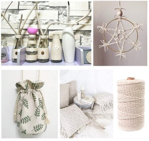 Perchas para plantas DIY, cordón <span class=keywords><strong>de</strong></span> macramé Natural <span class=keywords><strong>de</strong></span> 3mm, cuentas <span class=keywords><strong>de</strong></span> madera, anillos, palo <span class=keywords><strong>de</strong></span> madera, <span class=keywords><strong>Kit</strong></span> <span class=keywords><strong>de</strong></span> inicio <span class=keywords><strong>de</strong></span> macramé DIY para decoración del hogar - Product Image 6