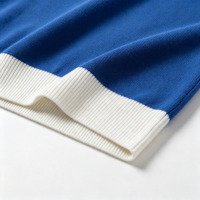 Pulls pour hommes en tricot personnalisé, style urbain américain, chauds pour l'hiver, pull épais, t-shirt à manches courtes, tricot décontracté