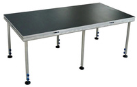Plate-forme de scène portable en aluminium interlock à installation rapide avec pont en contreplaqué antidérapant à vendre