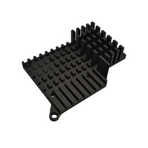 Himbeer <span class=keywords><strong>PI</strong></span> 5 Pi5 Aluminium legierung Kühler Motherboard Cooling Artefakt Zubehör der fünften Generation Schwarzer Kühlkörper - Product Image 5