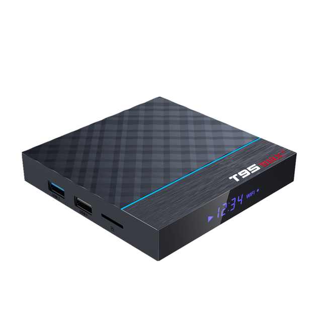 T95 Max Plus Tv Box Android 9.0 Cheapest Amlogic S905X3 CPU 8K HD 4GB RAM 32GB ROM Android Tv Box T95MAX WIFI 64GB Set-Top Box