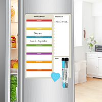 Tableau blanc magnétique magnétique effaçable à sec Weekly Planner