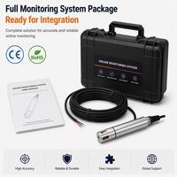 Analyseur d'azote ammoniacal en ligne JISA-Ammol, capteur, RS485 Modbus, IP68, mesure l'azote ammoniacal, le pH et la température
