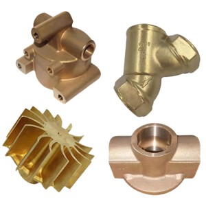 Servicios de Fundición de Precisión Industrial: Carcasas de Bomba de Cobre y Bronce, Fundición por Cera Perdida, Carcasas de Latón para Bombas de Fundición - Product Image 1