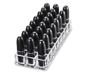 Caja de almacenamiento compacta de cosméticos de acrílico transparente, paleta de sombras de ojos y almacenamiento de pintalabios, vitrina de cosméticos para el cuidado de la piel - Product Image 3