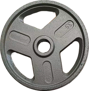 Plaque d'haltères de Fitness en fonte de qualité supérieure personnalisée professionnelle accepte le Logo personnalisé pour l'accessoire d'équipement de Fitness de musculation - Product Image 4