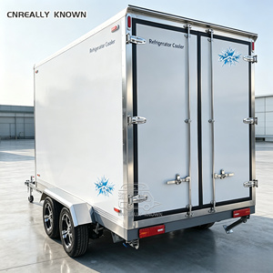 Remorque mobile frigorifique commerciale en acier inoxydable pour la restauration et le stockage à froid des boissons - Product Image 3