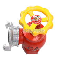 Vanne d'incendie DN50 DN65 GOST en fonte ductile haute pression pour lutte contre l'incendie