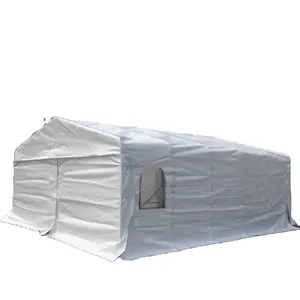 Teer 12 Ft X 16 Ft X 7ft Draagbare Auto Onderdak Garage Met Waterdichte Hoes En Zware Herbruikbare Ankers