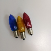 Ampoule scintillante de remplacement à Filament en tungstène, 3W E10, 12V, 14V, 16V, 23V, 34V, 48V, 55V, ampoule de bougies décoratives, pont C6