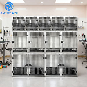 Jaulas y Casas para Mascotas Duraderas al por Mayor, Jaulas Grandes Personalizables para Mascotas, Jaula Profesional para Perros de Acero Inoxidable 304 de Alta Resistencia - Product Image 1