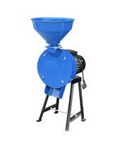 Broyeur à marteaux avec moteur pour maïs, soja, céréales et aliments pour volailles - Usage domestique 1,5 kW, capacité 150 kg/h