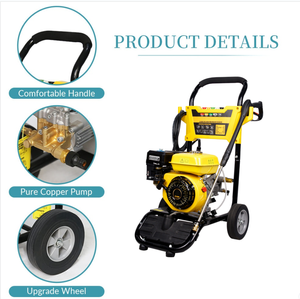 Paichi PC-170L Nueva Hidrolavadora Portátil <span class=keywords><strong>de</strong></span> Alta Presión 170 Bar 2400 Psi <span class=keywords><strong>con</strong></span> <span class=keywords><strong>Motor</strong></span> <span class=keywords><strong>de</strong></span> Gasolina Comercial - Product Image 3